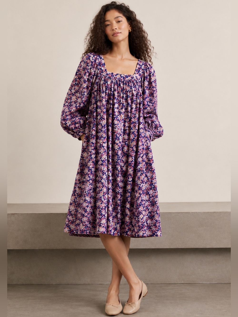 Batsheva x Laura Ashley Beaumaris Dress Witton Floral Size 6